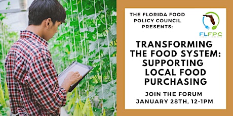 Transforming the Food System: Supporting Local Food Purchasing Tickets