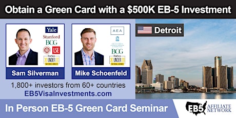 H-1B to EB-5 Green Card With a $500K Investment – Detroit tickets