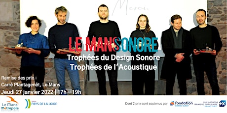 Remise des prix : Concours International Le Mans Sonore - Pays de la Loire billets