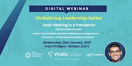 VirdisGroup Leadership Webinar Series - "Deal-making in a Pandemic" tickets