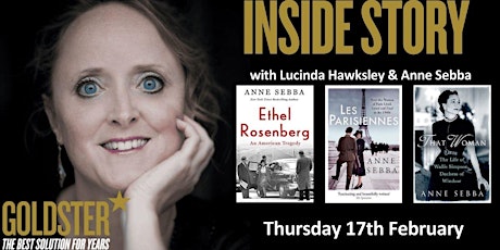 Goldster- The Inside Story with Lucinda Hawksley & Anne Sebba tickets