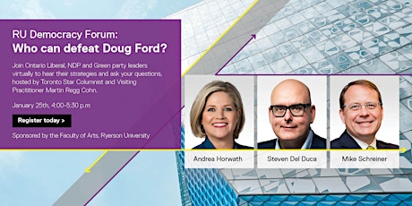 Who can defeat Doug Ford?