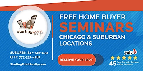 Free Home Buyer Seminar: Ryan - StartingPoint Office - 3224 N Damen Chicago tickets