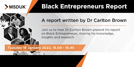 Black Entrepreneurs Report tickets