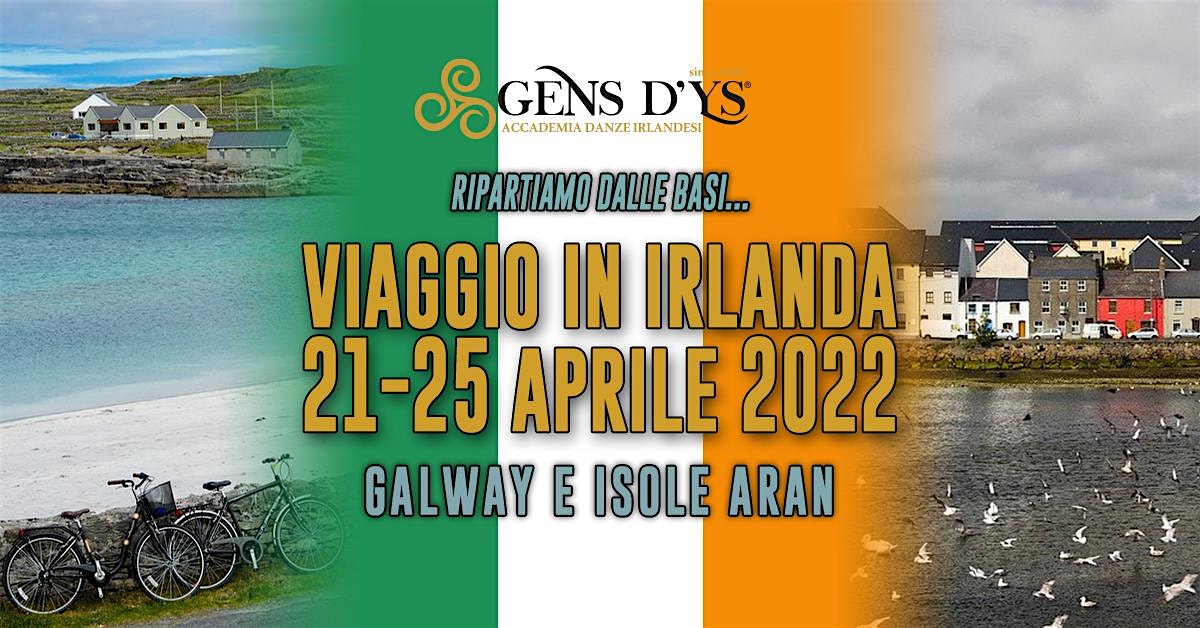 THU, APR 21, 2022 - Irlanda - Viaggio 2022