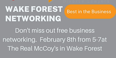 The Best Wake Forest Networking! tickets