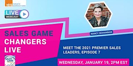 SALES GAME CHANGERS LIVE: Meet the 2021 Premier Sales Leaders, Episode 7 tickets