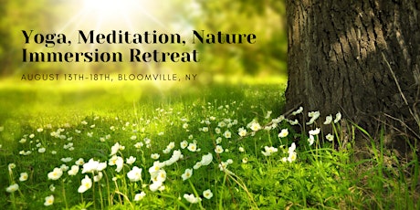 Summer Yoga + Meditation + Nature Immersion Retreat