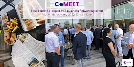 CeMEET - East London's Free Business Networking event
