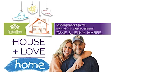 Primaire afbeelding van House + Love = Home Fall Dinner featuring HGTV's Dave & Jenny Marrs - ABI