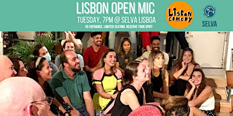 Open Mic Comedy in English and TACO TUESDAY! bilhetes