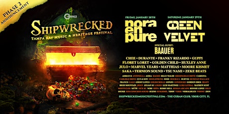 Shipwrecked Music Festival 2022 - Tampa, FL tickets