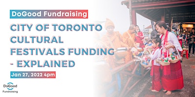 City of Toronto Cultural Festivals Funding – EXPLAINED