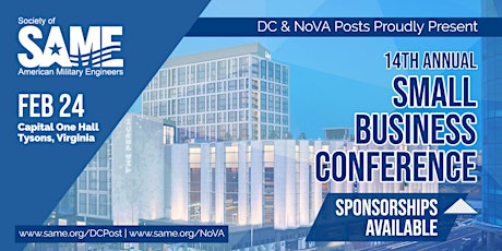 SAME DC & NoVA Posts: Feb. 24 Small Business Conference tickets