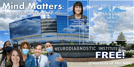 Mind Matters: Tips for Living with Mental Illness tickets