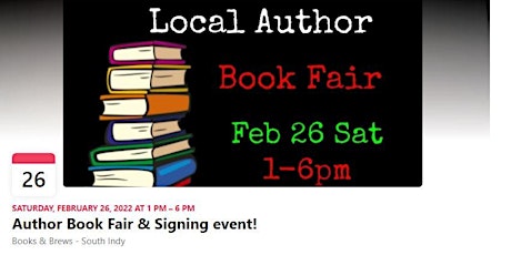 Local Author Book Fair - Free Ticket tickets