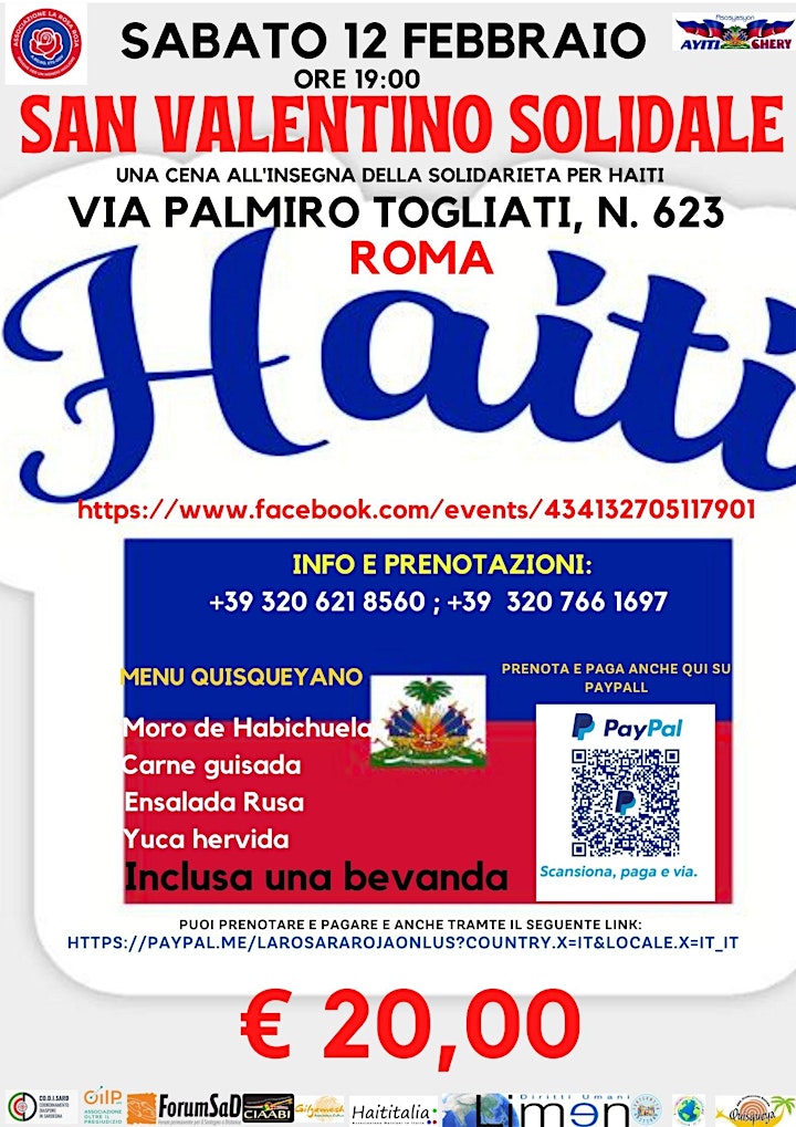 Immagine SAN VALENTINO SOLIDALE 2022 - PER HAITI
