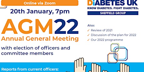 AGM, Annual Review and What Next? tickets