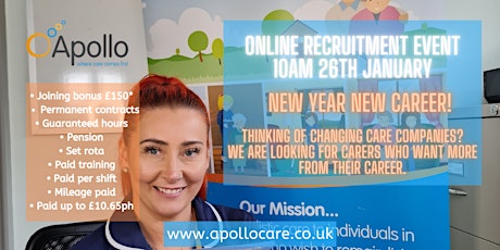 Online Care Recruitment Open Day - Wirral & Ellesmere Port biglietti