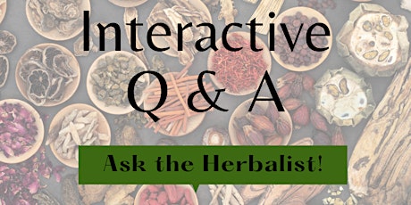 Ask the Herbalist: Autumn Edition! tickets
