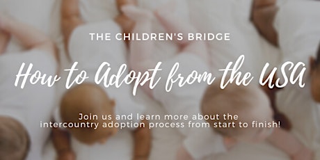 USA Adoption Program Information Session via Zoom