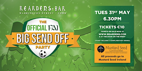 The Official FAI BIG SEND OFF PARTY at Reardens