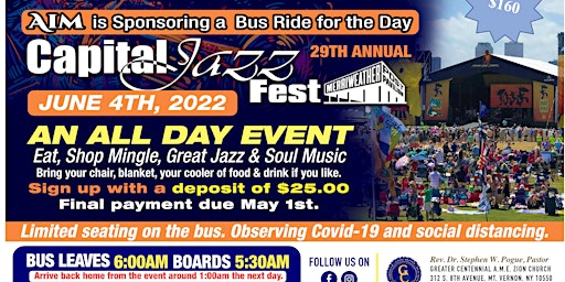 Capital Jazz Fest Bus Ride