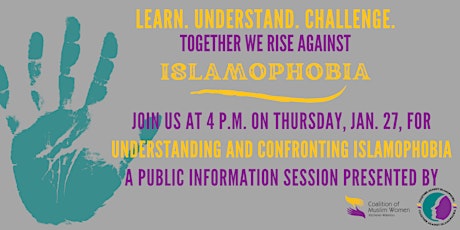 Understanding and Confronting Islamophobia tickets
