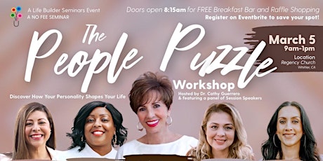 Life Builder Seminars - The People Puzzle tickets