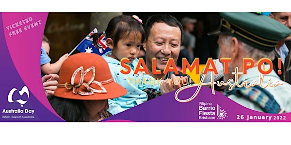 SALAMAT PO AUSTRALIA - Thanksgiving Mass , 8am - 26 January 2022