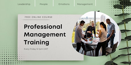 Professional Management Training (Introduction) tickets