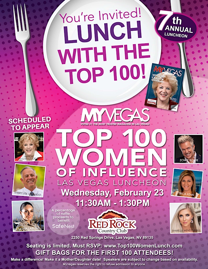 
		MYVEGAS Top 100 Women's Power Lunch image
