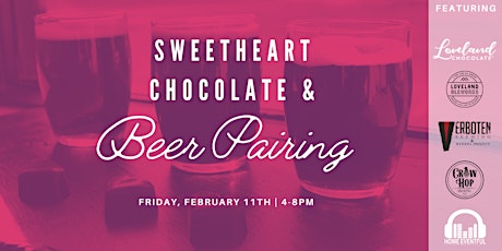 Sweetheart Chocolate & Beer Pairing tickets