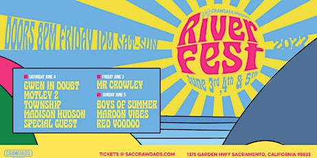Crawdads River Fest 2022 Saturday tickets