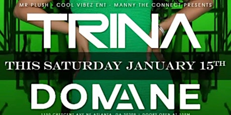 TRINA Live THIS SATURDAY! FOR VEGAS NIGHTS IN ATLANTA Million Dollar Venue! tickets