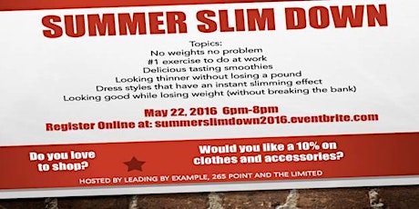 Summer Slim Down primary image