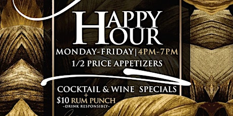 Happy Hour @ Cove tickets