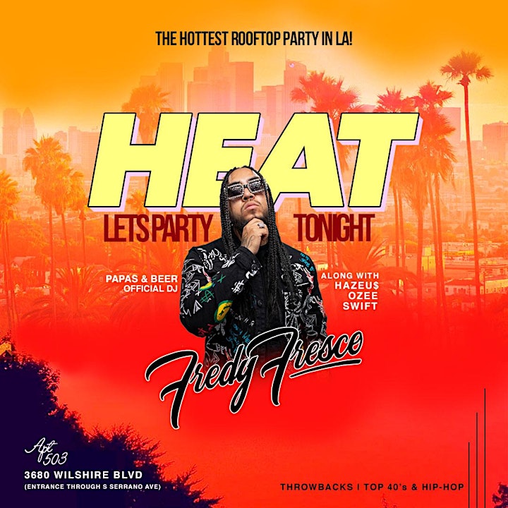 HEAT's RoofTop Party 21+ & MLK Weekend Celebration image