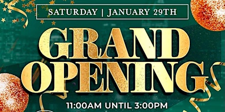 Grand Opening Party tickets
