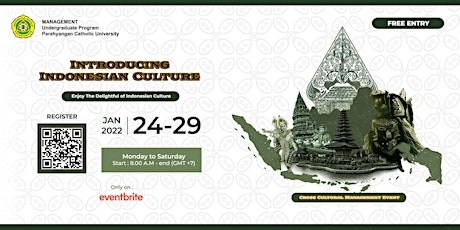 Cross Cultural Management 2022 - Introducing Indonesian Culture tickets