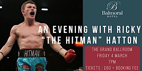 An Evening with Ricky Hatton tickets