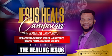JESUS HEALS CAMPAIGN - JANUARY EDITION tickets