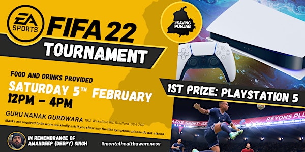Saving Punjab FIFA 22 Tournament