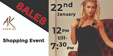 JANUARY SALES SHOPPING EVENT IN CHELSEA LONDON FASHION BOUTIQUE tickets