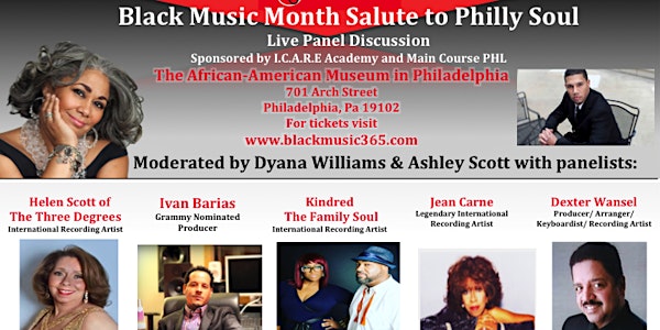 The Soulful Sounds Series Black Music Month Panel