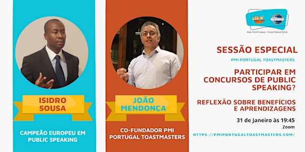 PMI Portugal Toastmasters | Participar em Concursos de public speaking?