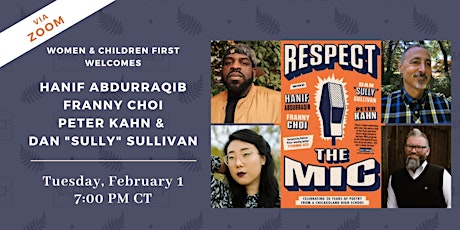 Respect the Mic: Virtual Poetry Reading & Conversation tickets