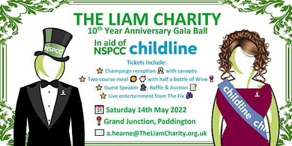 The Liam Charity Anniversary Ball