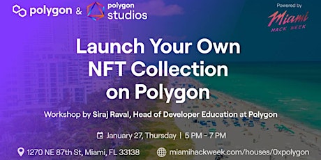 Launch Your Own NFT Collection on Polygon tickets