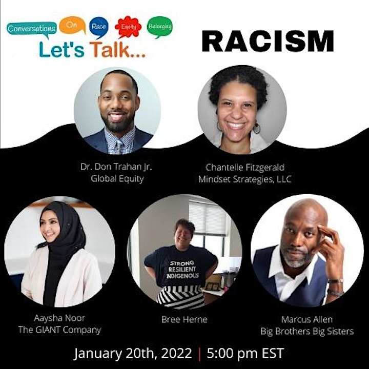 
		Let's Talk... Conversations on Race, Equity, & Belonging image
